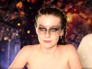 Newbie webcam babe exhibiting her sexual items