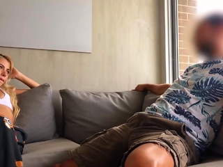 Petite Blonde Colombian Pussy Stretched