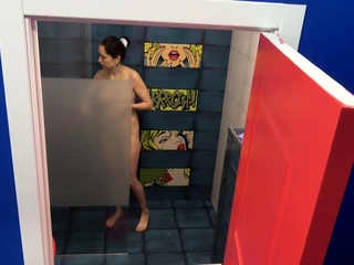 Spy cam slut showers