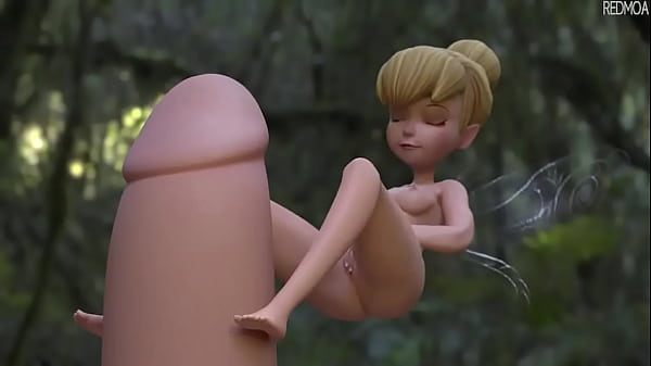 Tinker Bell Enjoys A Large Cock (3D Animation)