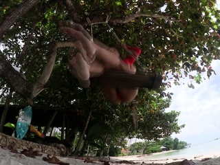 Newbie actual small titted celebration teen slammed in health club class