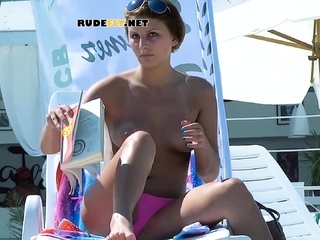 Nudist teenagers caught on a hidden digicam