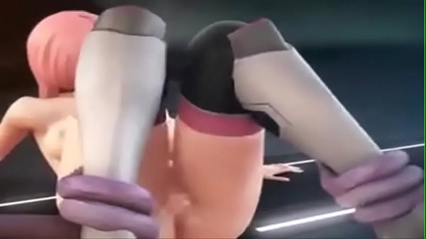 3d attractive moist pussy fucked laborious by a monster