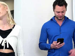 Babysitter enjoying the dirtiest video games