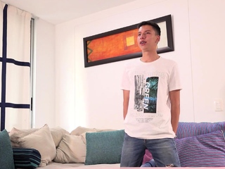Beginner latino homosexual teenagers recruited for bareback anal fuck