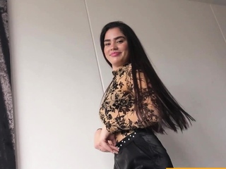 Cute 18 12 months Previous Latina Stripped and Fucked In casting