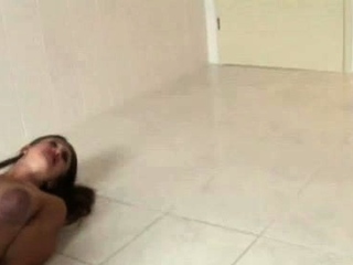 Delectable girlie is vibrator her moist vag