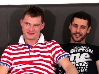 Homo undresses off and teases his personal dick to be able to cum