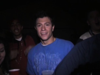 Slut sucks school cock