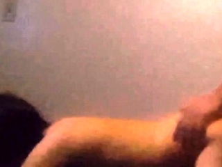 Asian girlfriend doggystyle and driving half 2