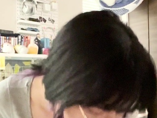 Attractive solo woman loving masturbation with toys