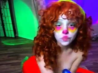 Beginner redhead Russian teen