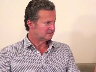 CFNM nympho sluts love stroking good dick in threesome