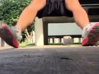 Homosexual jerks in public