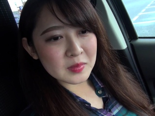 Japanese fingered fucked outside