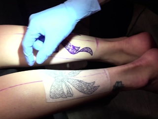 Katie Monroe will get tattooed and double dicked down