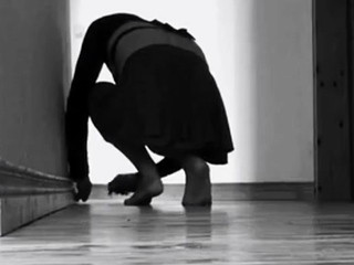 Good ass upskirt in thongs Geiler Hintern mit String