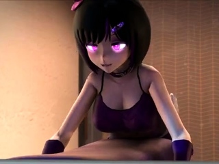 Kaat relieving herself along with her new Breeding Mount