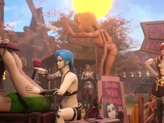 Scorching 3D redhead licking a pussy whereas getting fucked