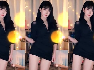 Beginner striptease and Solo masturbation