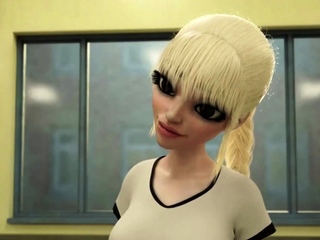 H0RSE Cock FUTA Fucks SHEMALE Trainer 3D