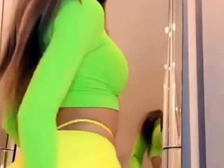 Lyna Perez Attractive Outfit Striptease Video Leaked