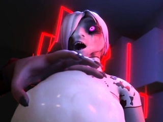 Two 3d cartoon cuties are prepared for his or her bathtub