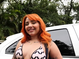 Ass fuck of a tiny newbie latina teen