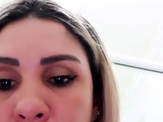 Beginner hottie solo masturbation