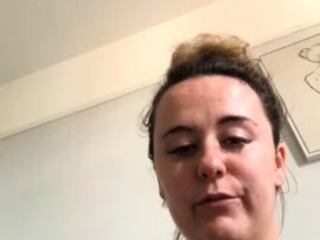 Beginner striptease and Solo masturbation