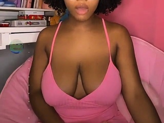Black MILF with BIG boobs dancing and teasing
