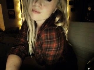 Blonde Teen Solo Masturbation