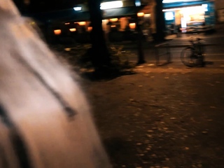 German blonde Tattoo bitch actual avenue decide up and fuck