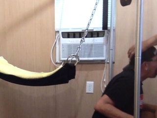 Gloryhole soiled homosexual fucked in asshole