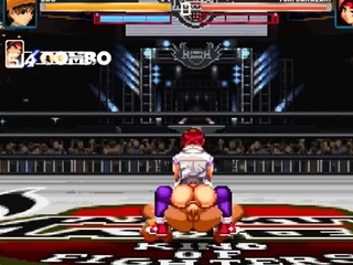 Hentai chick enjoys anal intercourse on the health club