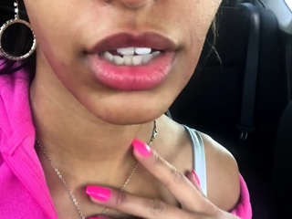 Novice striptease and Solo masturbation