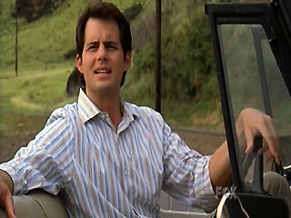 Amanda Righetti sporting a purple high that exhibits off some