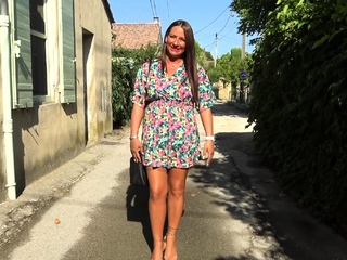 He gives his spouse to a stranger and so they fuck