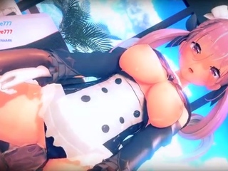 Hentai chick enjoys anal intercourse on the fitness center