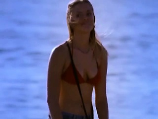 Kristanna Loken sizzling displaying us her cleavage whereas hanging