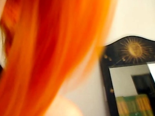 Beginner redhead Russian teen