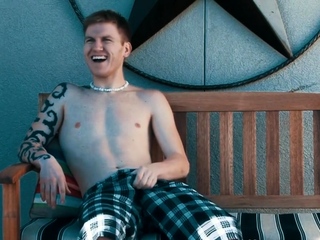 Girly wanting homosexual twink masturbates