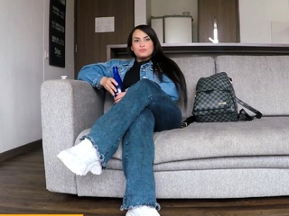 BBW Latina School Babe Prepared for Cock