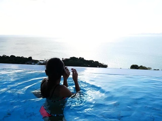 Big ass Thai GF first time anal fucking