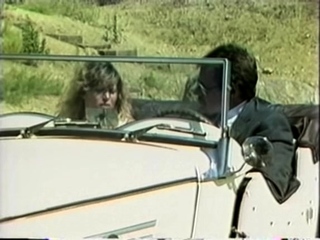 Blonde amateur teasing outdoors