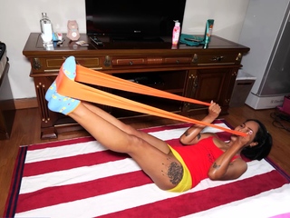 Thai MILF wife works out on husband cock