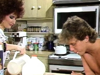 Chubby MILF in group sex