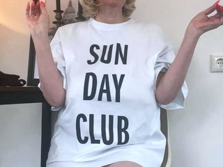 Gorgeous Mature Blonde Solo Masturbation