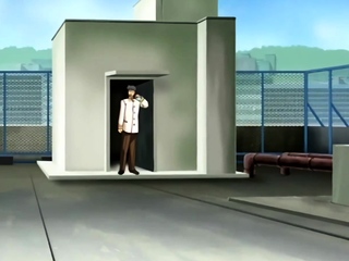 Hot blonde anime teen getting rammed