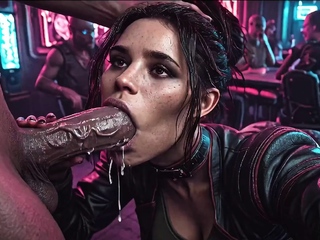 Panam Palmer Locked Eyes While Serving The Whole Bar